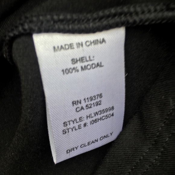 Helmut Lang Modal Seamed Scoop Neck Tee Shirt - Picture 7 of 7